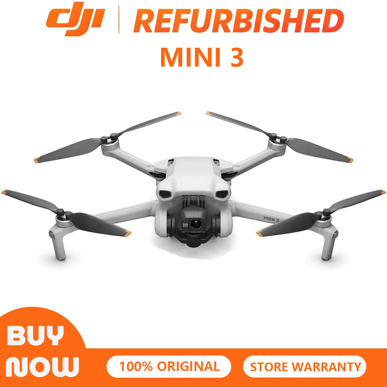 Drone Mapping - โดรน DJI Mini 3 รุ่นปรับปรุงใหม่ พร้อมกิมบอลกลไก