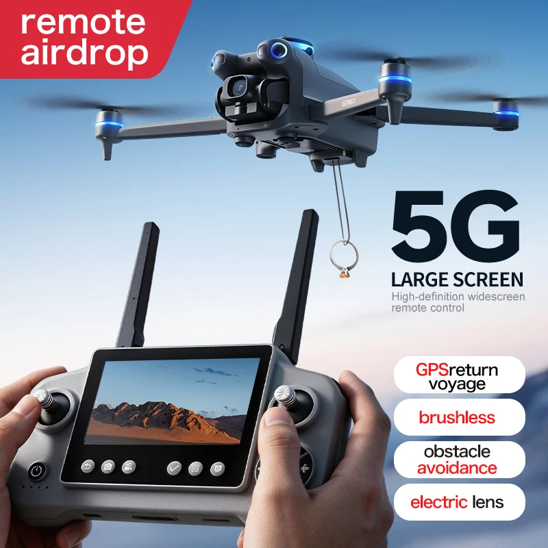 GT60 โดรนกล้อง 4K/6K/8K พร้อม  - Drone Mapping บทวิจารณ์และราคา